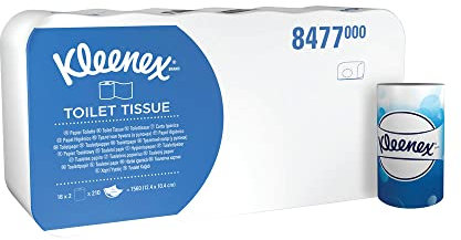 Kleenex Toilet Tissue Roll Small White (Pack of 36)