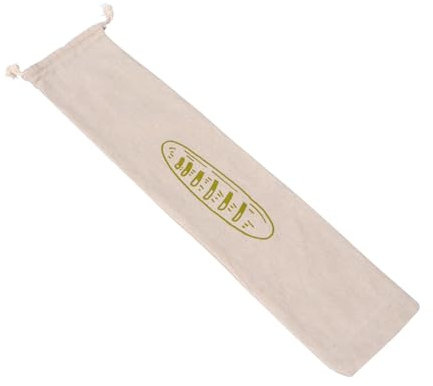 BESTonZON Homemade Bread Storage Bag Linen Drawstring Bread Bag for French Bread