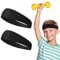 Haarband Jungs Sport 2 Stück Haarband Sport Kinder Haarband Herren Elastisches Haarband Fussball Haarbänder rutschfeste Haarband für Yoga Fußball Läuft