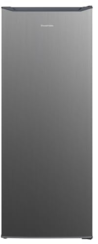 Russell Hobbs Freestanding Upright Freezer Stainless Steel 168 Litre with 5 Drawers, 143 cm Tall & 55 cm Wide, Adjustable Thermostat & 40 Decibel Noise Level, 2 Year Guarantee RH143FZ552E1SS