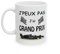 Mug Formule 1 - J'peux pas j'ai grand prix - Tasse F1 originale en céramique - Plusieurs modèles (Modèle 2)