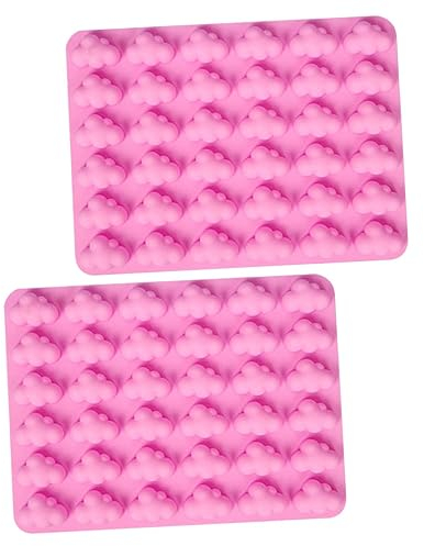 GRADENEVE 2stücke Silikon Schokoladenform Candy Form Backformen Antihaft Multi-funktional Für Süßigkeiten Kekse Herstellung Handgemachte Kerze Machen