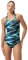 Speedo Hyperboom Allover Medalist Swimsuit |Quick Drying | Fitness | Chlorine Resistant Costume da Bagno per Donna, Dark Teal, 34