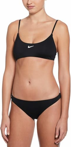 Nike Damen NESSF243-001_M Bikini, Schwarz, M