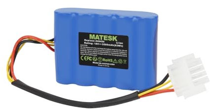 18V 3500mAh Batteria Compatibile con AL-KO Robolinho 100, 110, 1100, 41.6 con AL-KO 441154 442632 440454 442175 440629 442196 Robot Tosaerba