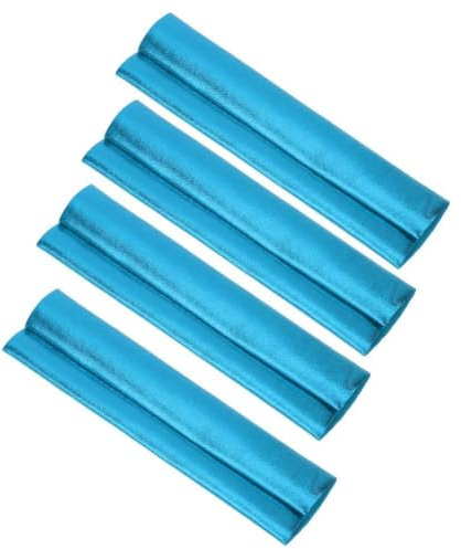 RC Auto Stoßdämpfer Staubschutz, 4 Stück Stoff Stoßdämpfer Staubdichte Abdeckung RC Dämpfer Staubdichter Hülsenschutz für 1/10 RC Auto (Blue)