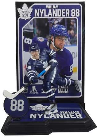 McFarlane Toys - William NYLANDER (Toronto Maple Leafs), NHL Posed, 17,8 cm Figur