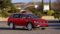 WET-ART 4-teiliger Windabweiser für VW Golf 7 VII 5türer Variant/Alltrack Bj. 2013-2020, Modern, Rot, Außenmontage, Schlüsselanhänger mit Einkaufswagenchip Gratis