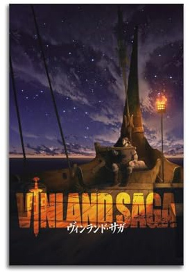 oksdjhrnn Vinland Saga-Poster, Wandkunst, Dekor, Wohnen, moderne Familienschlafzimmer-Dekoration, 30 x 45 cm, ungerahmter Stil