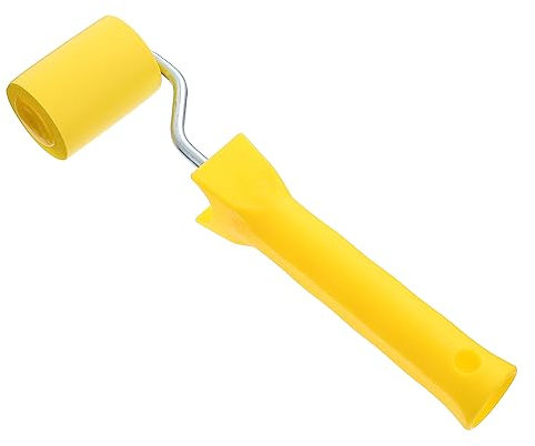 OSALADI Ergonomic Handle 2-inch Seam Roller Tool Neoprene Glue Roller Wallpaper Smoothing