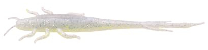 ZECK - Angelköder, Kunstköder, Gummifisch - BA Shaky Sneaker | 8cm - Crystal Flash | 9 STK.