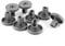 8 Pcs Dishwasher Spare Rolls Parts Baskets Kits for Favorit Privileg Zanussi