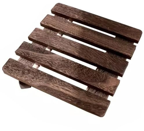 Pflanzen-Starterschalen, Pflanzen-Caddy aus Holz mit Wasserbehälter, Pflanzenständer, Pflanzenrollen für drinnen und draußen, Pflanzenschalen aus Holz, rollender Pflanzenständer, Pflanzgefäß, Blumen