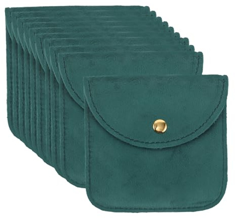 Petite Pochette à Bijoux de Voyage, Lot de 10, Coton, Élégante | Bracelets et Pendentifs, Rangement Multifonction, Léger à Emporter, Usage Quotidien et Voyage