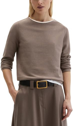 Marc OPolo Damen Pullover aus Bio-Baumwolle Slim Fit