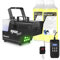 BeamZ RAGE1000LED Nebelmaschine mit Flüssigkeit, 1000 Watt Fogger inkl. 5L Nebelfluid, DMX Rauchmaschine mit Lichteffekt, Intervall Timer Fog Machine, Funkfernbedienung, 2 Liter Tank, Partyrauch