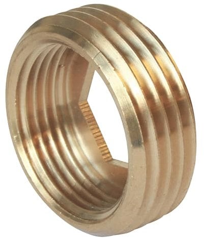 SOMATHERM FOR YOU, Fourrure en laiton brut Mâle 15/21 Femelle 12/17 - Raccordement rapide pour réseaux d'eau sanitaire et chauffage - Résistance à la corrosion et longévité assurées