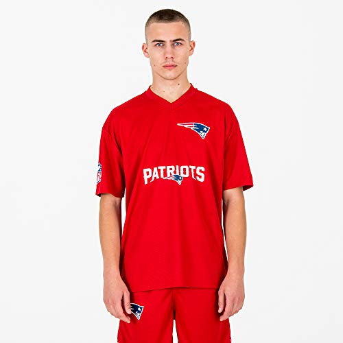 New Era NFL New England Patriots Wordmark Jersey Trikot, Größe :XL