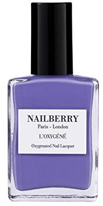 Nailberry L'Oxygéné Oxygenated Nail Lacquer | Bluebell, 15ml | Polish for a Healthier Manicure & Long Lasting Colour | 12-Free, Vegan, Halal, Cruelty & Gluten Free