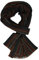 Rotfuchs Strickschal Herrenschal Damenschal Unisex reine Wolle gestreift feinstrick mit Fransen mehrfarbig (rot (LXB) 190 x 25 cm)