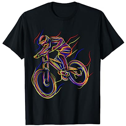 Radfahrer Downhill MTB Mountainbike Rad Herren Geschenkidee T-Shirt