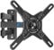 HOME VISION Full Motion TV Wall Bracket for 17-42 Inch Flat/Curved Screen TVs, 360° Rotation 180° Swivel, 14.3/36.3cm Extendable, Monitor Corner Mount, 45Lbs/20KG Capacity, Max VESA 200x200mm