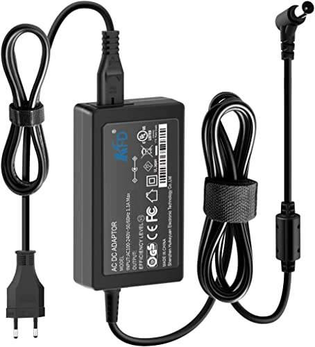 KFD Ladekabel Ladegerät 19V für LG 24 27 32 34 35Gaming Monitor TV 24MP60G 26WQ500 25UM58 27GL63T 27UL550 27GP750 29UM69G 32UN88A 32MN500M 32LH510B PSAB-L206A Electronics LG Monitor Netzteil 19v