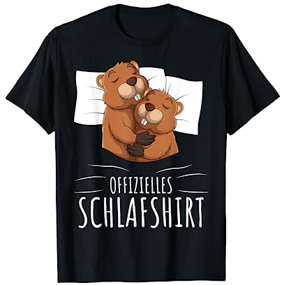 Offizielles Schlafshirt Biber T-Shirt