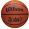Wilson Basketball, Jr. NBA DRV Plus, Outdoor und Indoor, Größe: 6, Braun