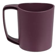 Lifeventure Ellipse Reusable Mug for Camping, Travel & Outdoor - Purple