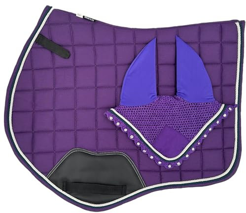 BRIAN AND COMPANY ITALY Satteldecke Baumwolle (Full, Violett)