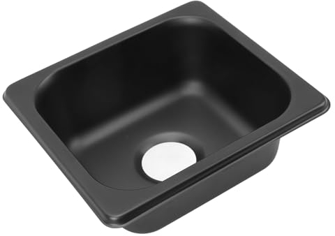 Évier de Camping-car, 175 X 160 X 70 Mm en Acier Inoxydable, Lavabo à Main, évier de Bateau, Caravane, van, Petit évier de Cuisine Extérieur pour Camping-car, Remorque
