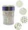 Essbare Tortendeko 160g weiß perle Zucker streusel weiße Perlen Tortenaufsätze Zuckerstreusel für Hochzeiten und tägliche Kuchen Dekoration Geburtstagskuchen
