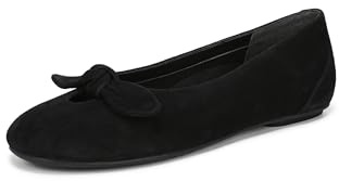 Vionic Women's Ballet Flat Tilly Shoes with Arch Support Black UK 6 Medium Fit