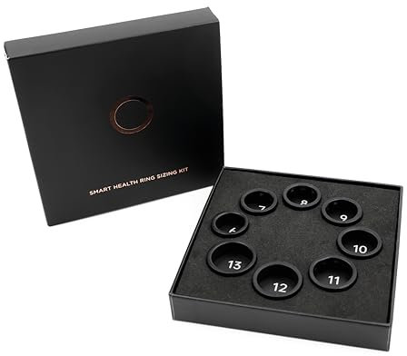 NEXTRING N1X Ultra Größenkit - Messen Sie zuerst, Bevor Sie kaufen - Wählen Sie aus 8 Größen - Größen 6 bis 13 - Finden Sie die perfekte Smart Ring Größe