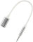 Pchnfei Silver 3.5mm Male to TypeC Female Audio Cable Cord Analog Cable Type-C Converter Earphone Adapter for MP3 Players, CD Players, Laptops, Tablets, Smartphone, Headphones Earbuds Accessories