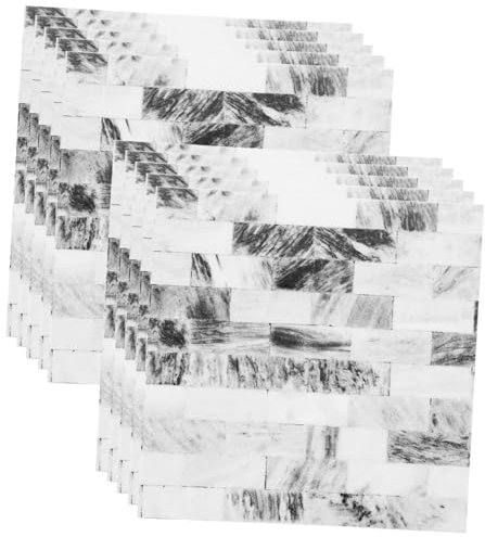 Angoily 10stücke Vintage Fliesenaufkleber Selbstklebend Wasserdichte Wanddekorationsfolie Im Retro-design Für Küche Und Bad Einfache Anwendung Mit Abzieh Und Klebefunktion