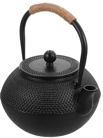 Ciieeo Tea Pot Cast Iron Kettle Large Capacity Japanese Teapot Infuser and Lid