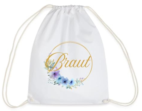 Spreadshirt JGA Frauen | Braut Turnbeutel