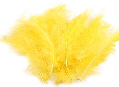 maDDma 15-20 Flaumfedern 09-17cm gefärbt Bastelfedern Schmuckfedern Feder Farbwahl