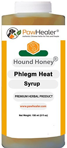 PawHealer Sirop de Miel Contre Le rhume (flegme) - pour Les toux aiguës et klaxonnantes - 150 ML