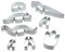 KitchenCraft Sweetly Does It 3D Dinosaur Cookie Cutters, In Gift Box, Stainless Steel, 8 Piece Cookie Cutter Set