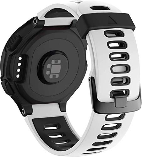 Garmin Forerunner 735XT Armband, Kompatibel mit Armband Forerunner 235/230/220/620/630/735XT, Uhrenarmband Soft Silikon Ersatzband für Garmin 735XT, Easy-fit, Mehrfache Farben