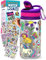 PURPLE LADYBUG Personalisierte Auslaufsichere Trinkflasche Basteln Mädchen 8 Jahre - Kreatives Geschenke Mädchen 6 Jahre, Einhorn Geschenk Mädchen 7-12 Jahre, DIY Spielzeug ab 10 Jahre Mädchen