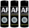 Alex Flittner Designs RAL7001 Lot de 3 bombes de peinture pour voiture Gris argenté satiné