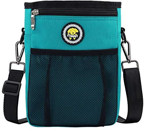 Futterbeutel Hunde wasserdicht Hunde Leckerlie Beutel zur Futteraufbewahrung Futtertasche für Hundetraining, perfekte Hunde Leckerlie Tasche für Agility-Training (Blau)