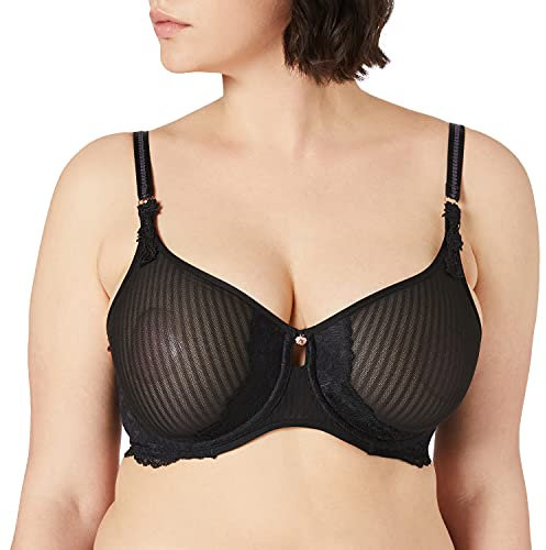 Triumph Donna Peony Florale W01, Minimizer bra, BLACK, 4G