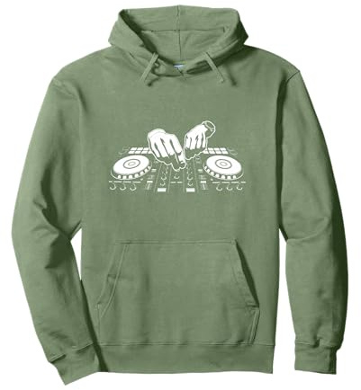 Regalo para un DJ Disc Jockey Sudadera con Capucha