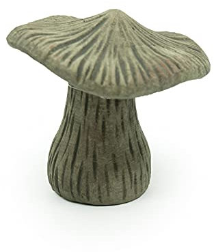 HTI living Gartenfigur Terrakotta Pilz Gartendeko Pilzfigur