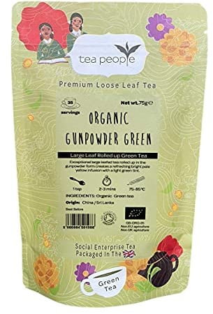 Tea People Organic Gunpowder Green - 75g Retail Pack